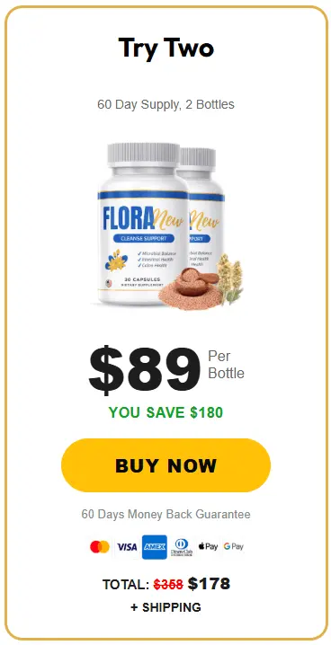 FloraNew six bottle package best value bundle